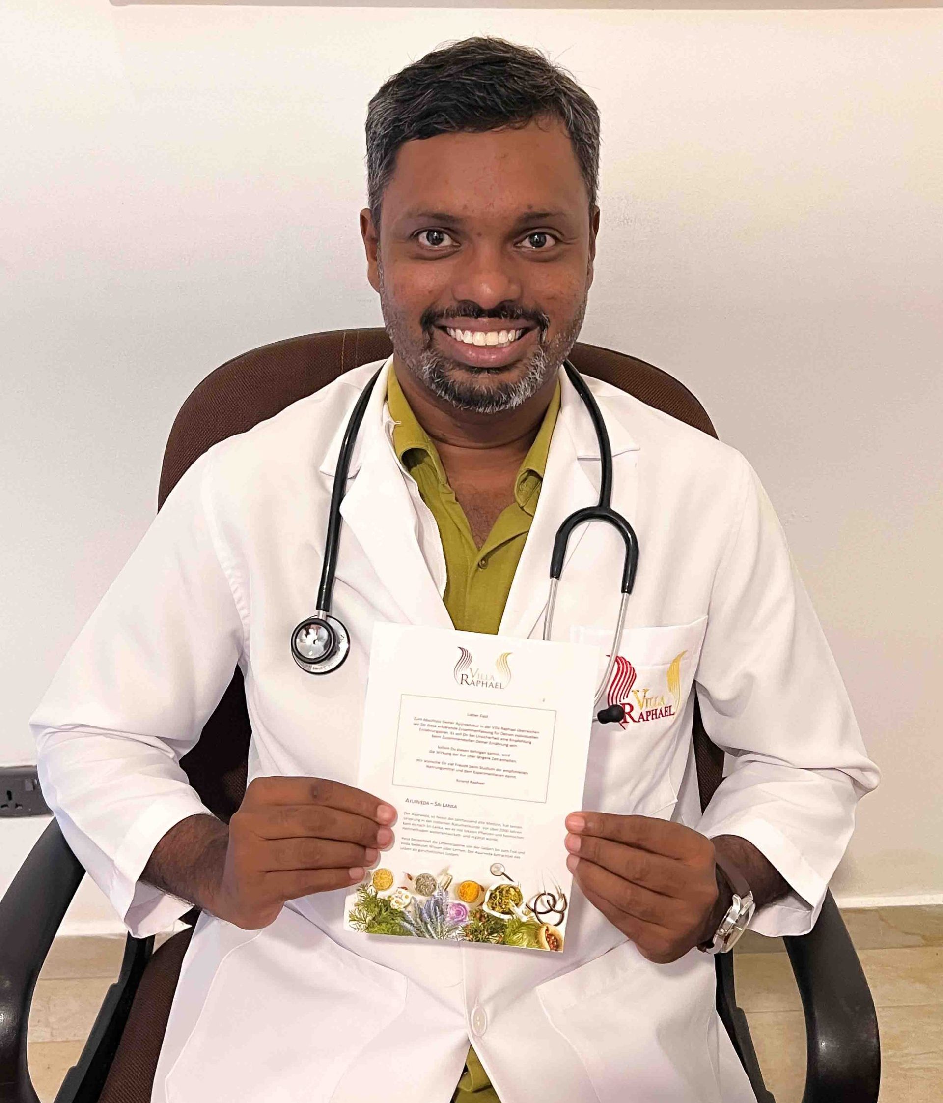 Der Ayurveda-Arzt mit der Food-Recommendation nach Dosha-Typ