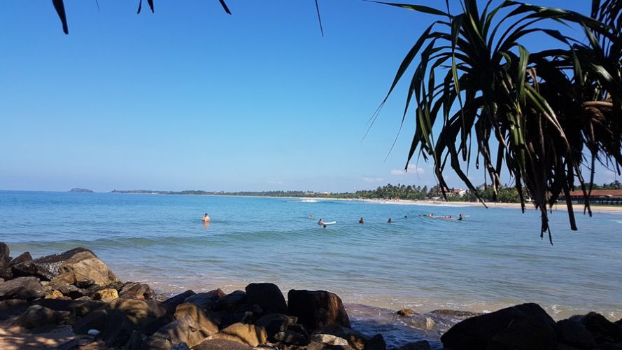 traumhafter Strand, mit wenig Touristen